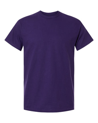 Pretreated Gildan 5000 Heavy Cotton T-Shirt - Fan Dark Purple