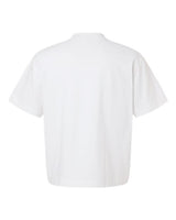 Pretreated American Apparel 13ML0 Unisex Heavyweight Cotton Boxy Tee - White - Back