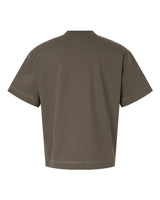 Pretreated American Apparel 13ML0 Unisex Heavyweight Cotton Boxy Tee - Mushroom - Back