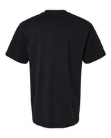 Pretreated American Apparel 5389 Unisex Sueded Tee - Sueded Black - Back