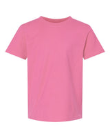 Pretreated M&O 4300Y Youth ACE Cotton T-Shirt - Azalea