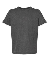 Pretreated M&O 4300Y Youth ACE Cotton T-Shirt - Dark Heather