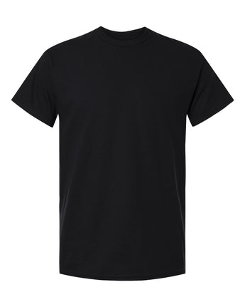 Pretreated Gildan 5000T Unisex Heavy Cotton Tall T-Shirt - Black