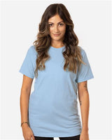Pretreated econscious EC1000 Unisex Classic T-Shirt - Ice Blue - On Model