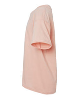 Pretreated Gildan 64000BCVC Softstyle CVC Youth T-Shirt - Dusty Rose - Side