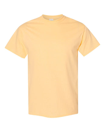 Pretreated Gildan 5000 Heavy Cotton T-Shirt - Yellow Haze