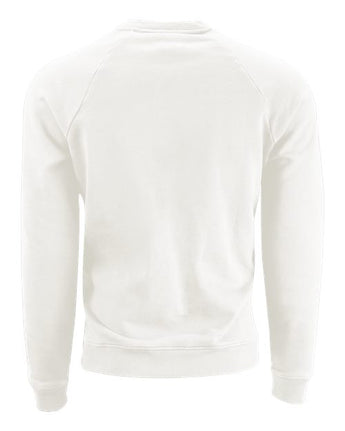 Pretreated econscious EC5200 Unisex Motion Crewneck Sweatshirt - White - Back