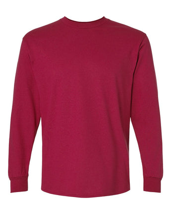 Pretreated Gildan 2400 Ultra Cotton Long Sleeve T-Shirt - Cardinal Red