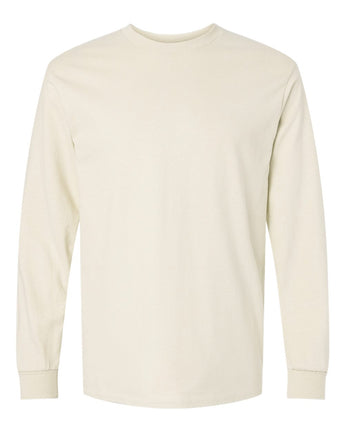 Pretreated Gildan 2400 Ultra Cotton Long Sleeve T-Shirt - Natural