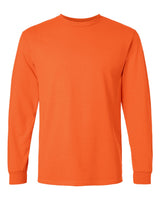 Pretreated Gildan 2400 Ultra Cotton Long Sleeve T-Shirt - Orange
