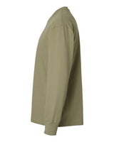 Pretreated Next Level 7211 Unisex Heavyweight Long Sleeve Tee - Light Olive - Side