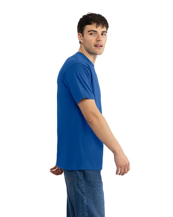 Pretreated Next Level 1810 Ideal Tubular T-Shirt - Royal - Side