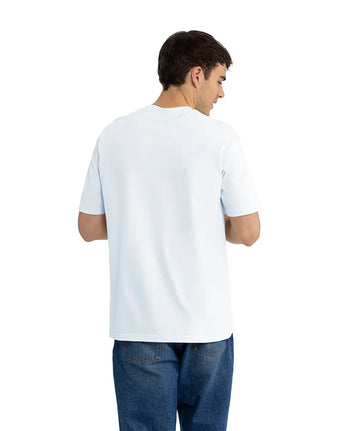 Pretreated Next Level 1810 Ideal Tubular T-Shirt - White - Back