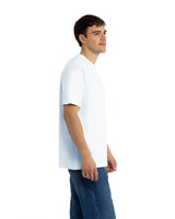 Pretreated Next Level 1810 Ideal Tubular T-Shirt - White - Side