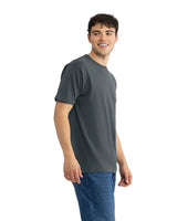 Pretreated Next Level 1810 Ideal Tubular T-Shirt - Heavy Metal - Side