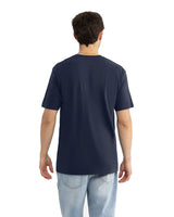 Pretreated Next Level 1810 Ideal Tubular T-Shirt - Midnight Navy - Back