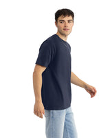 Pretreated Next Level 1810 Ideal Tubular T-Shirt - Midnight Navy - Side
