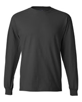 Pretreated Hanes 5186 Unisex Beefy-T Long Sleeve T-Shirt - Smoke Grey