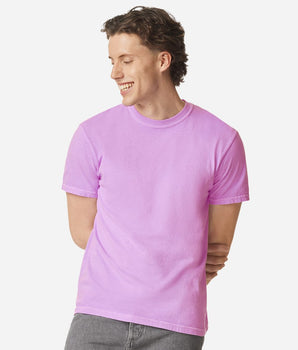 Pretreated Comfort Colors 1717 Garment-Dyed Heavyweight T-Shirt Easter Model
