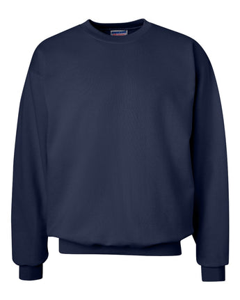 Pretreated Hanes F260 Unisex Ultimate Cotton Crewneck Sweatshirt - Navy