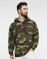 Pretreated Code Five 3969 Unisex Camo Fleece Hoodie Sweatshirt