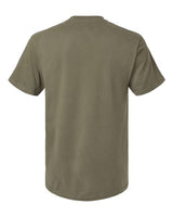 Pretreated American Apparel 5389 Unisex Sueded Tee - Sueded Lieutenant - Back