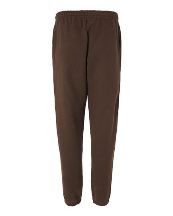 Pretreated American Apparel RF491 Unisex ReFlex Fleece Sweatpants - Brown - Back