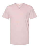 Pretreated American Apparel 2006CVC Unisex CVC V-Neck Tee - Heather Blush