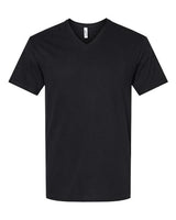 Pretreated American Apparel 2006CVC Unisex CVC V-Neck Tee - Black
