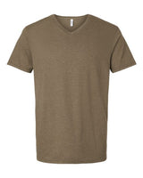 Pretreated American Apparel 2006CVC Unisex CVC V-Neck Tee - Heather Army