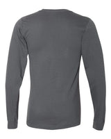 Pretreated American Apparel 2007 Unisex Fine Jersey Long Sleeve Tee - Asphalt - Back