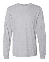 Pretreated American Apparel 2007 Unisex Fine Jersey Long Sleeve Tee - Heather Grey