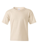 Pretreated Gildan 5000B Youth Heavy Cotton T-Shirt - Sand
