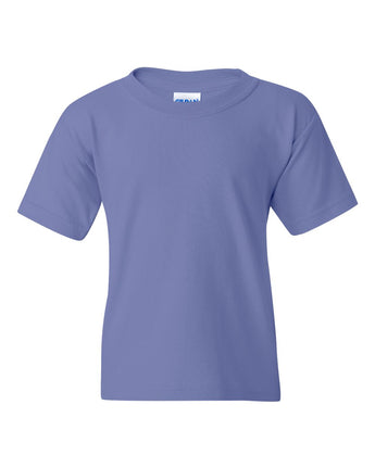 Pretreated Gildan 5000B Youth Heavy Cotton T-Shirt - Violet