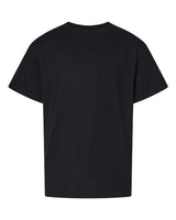 Pretreated Gildan 64000BCVC Softstyle CVC Youth T-Shirt - Pitch Black