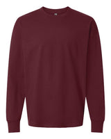 Pretreated Next Level 7211 Unisex Heavyweight Long Sleeve Tee - Maroon