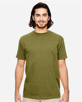 Pretreated econscious EC1000 Unisex Classic T-Shirt - Olive - On Model