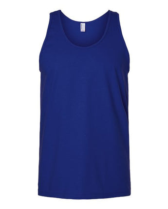 Pretreated American Apparel 2408 Unisex Fine Jersey Tank - Lapis