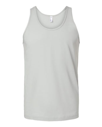 Pretreated American Apparel 2408 Unisex Fine Jersey Tank - New Silver