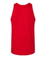 Pretreated American Apparel 2408 Unisex Fine Jersey Tank - Red - Back