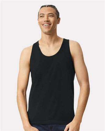Pretreated American Apparel 2408 Unisex Fine Jersey Tank - Lifestyle