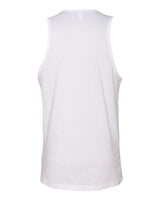Pretreated Next Level 3633 Unisex Cotton Tank - White - Back