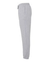 Pretreated American Apparel RF491 Unisex ReFlex Fleece Sweatpants - Heather Grey - Side