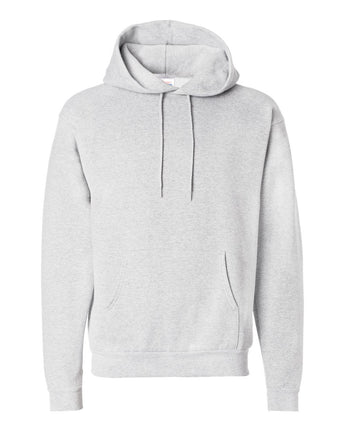 Pretreated Hanes P170 Unisex Ecosmart Hooded Sweatshirt - Ash