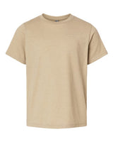 Pretreated Next Level 3312 Youth CVC Tee - Heather Tan