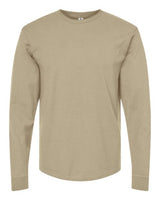 Pretreated Tultex 291 Unisex Heavyweight Jersey Long Sleeve T-Shirt - Sand