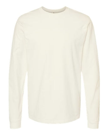 Pretreated Tultex 291 Unisex Heavyweight Jersey Long Sleeve T-Shirt - Natural