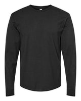 Pretreated Tultex 291 Unisex Heavyweight Jersey Long Sleeve T-Shirt - Black