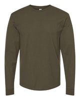 Pretreated Tultex 291 Unisex Heavyweight Jersey Long Sleeve T-Shirt - Grape Leaf
