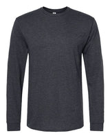 Pretreated Tultex 291 Unisex Heavyweight Jersey Long Sleeve T-Shirt - Heather Graphite